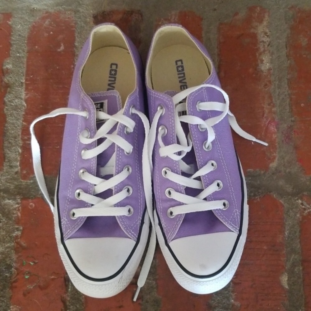 Lavender Converse